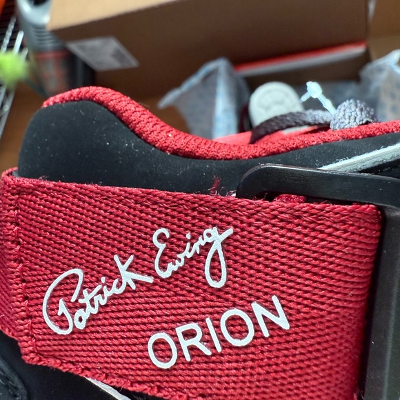 Patrick Ewing Black and Red Men's Sneakers both or 25 single - Picture 4 of 10